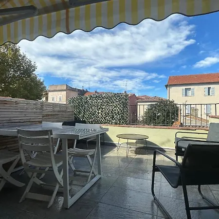 Апартаменты Duplex 2chambres Avec Terrasse Centre Historique *